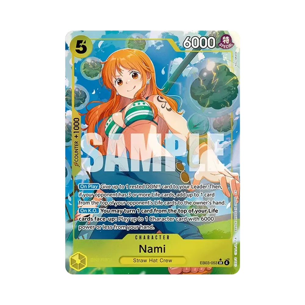 Nami SR-P [EB03-053][EN] (Extra Booster "HEROINES EDITION")