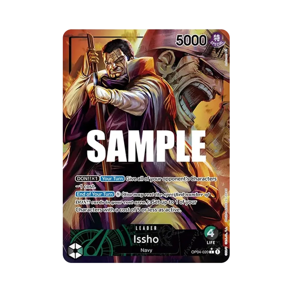 Issho L-P [OP04-020] [EN](Booster Pack "Kingdoms Of Intrigue")