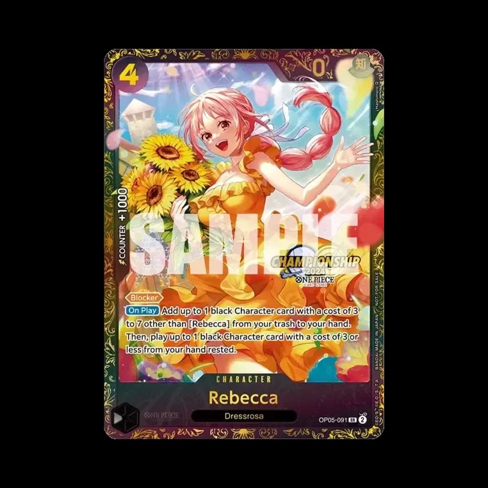 Rebecca SR [OP05-091] [EN](Promotional Card "Championship 2024 Offline Regional Top 8")