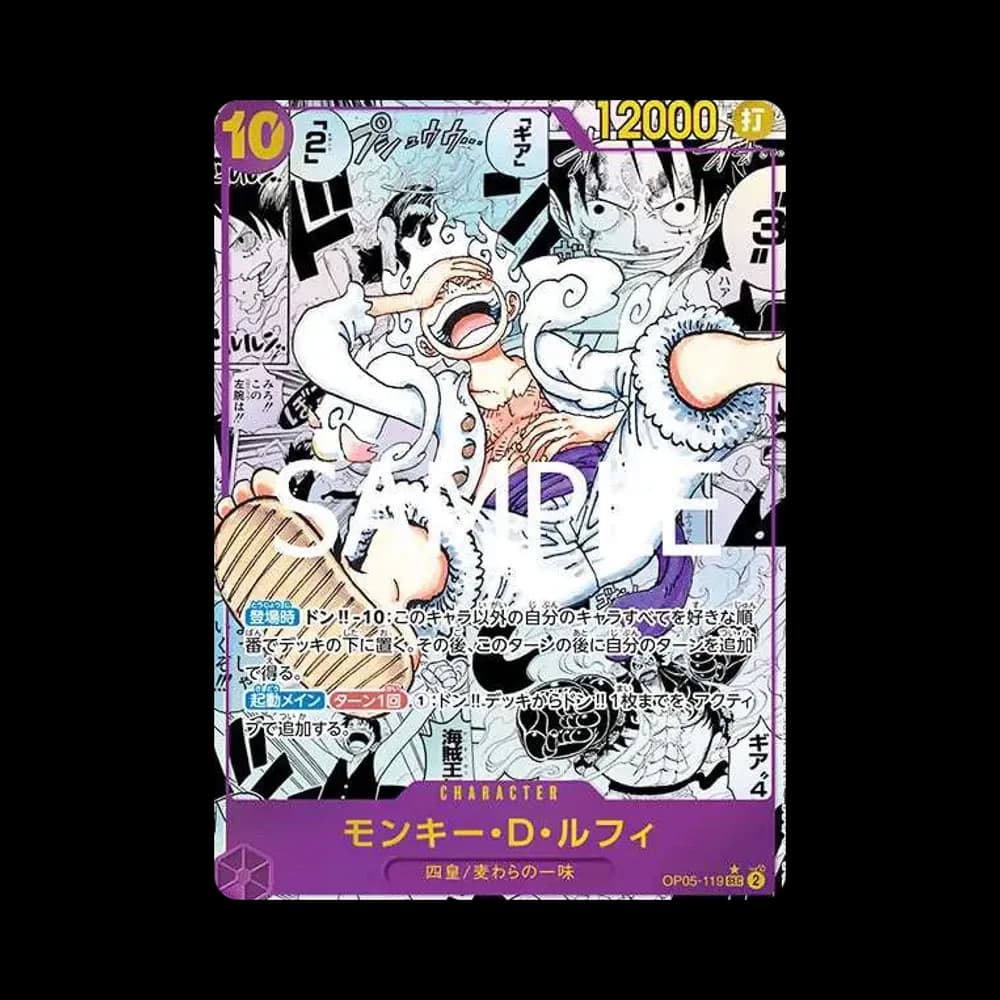 Monkey.D.Luffy SEC-SP (Comic Parallel) [OP05-119](Premium Booster "One Piece Card The Best")