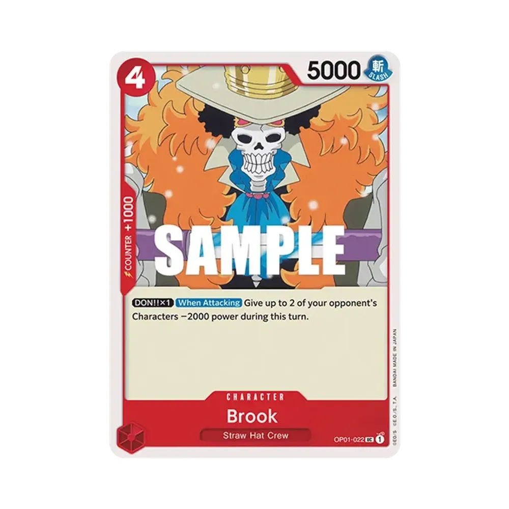 Brook UC [OP01-022] [EN](Booster Pack "ROMANCE DAWN")