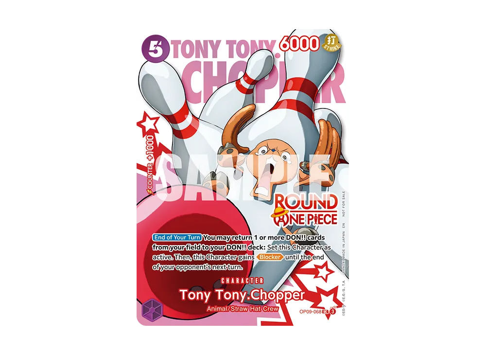 Tony Tony.Chopper UC [OP09-068][EN](Promotional Card "ROUND1 Promotion Pack")
