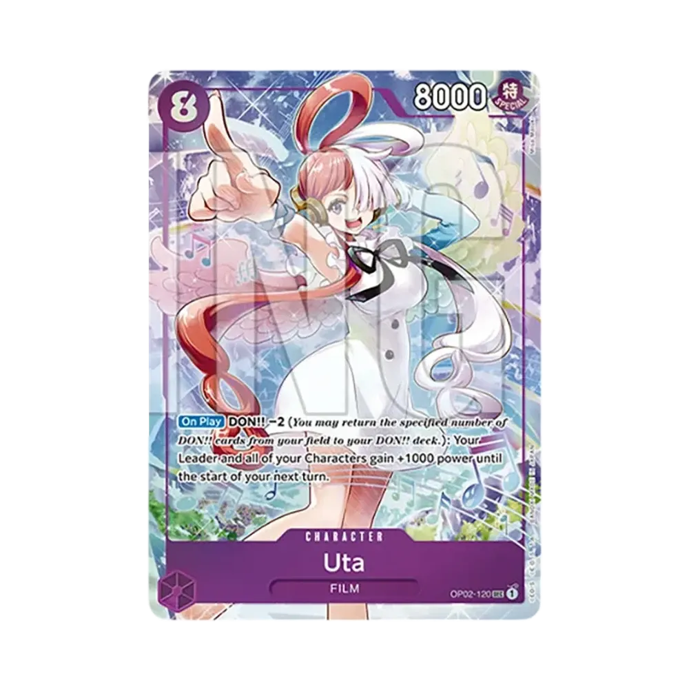 Uta SEC [OP02-120] [EN](Premium Card Collection "Uta")