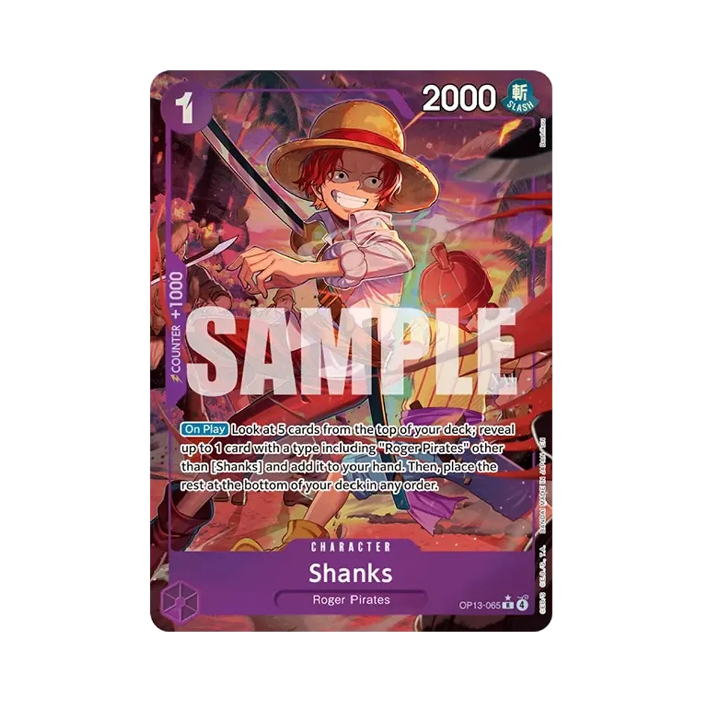 Shanks R-P [OP13-065] [EN](Booster Pack "CARRYING ON HIS WILL")