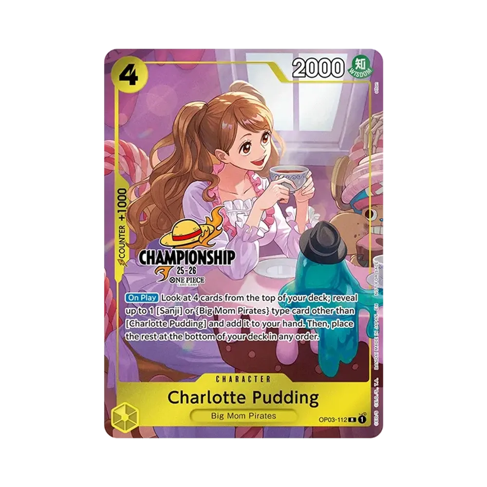 Charlotte Pudding R [OP03-112] [EN](Promotional Card "CS 25-26 Celebration Pack")