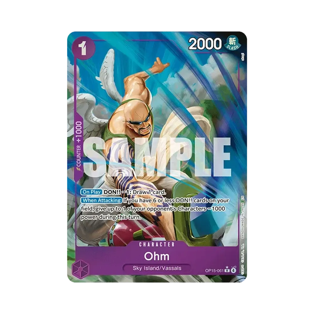 Ohm R-P [OP15-061][EN](Booster Pack "ADVENTURE ON KAMI’S ISLAND")