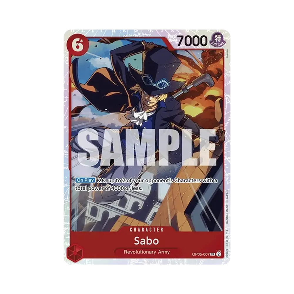 Sabo SR [OP05-007] [EN](Premium Booster "ONE PIECE CARD THE BEST")
