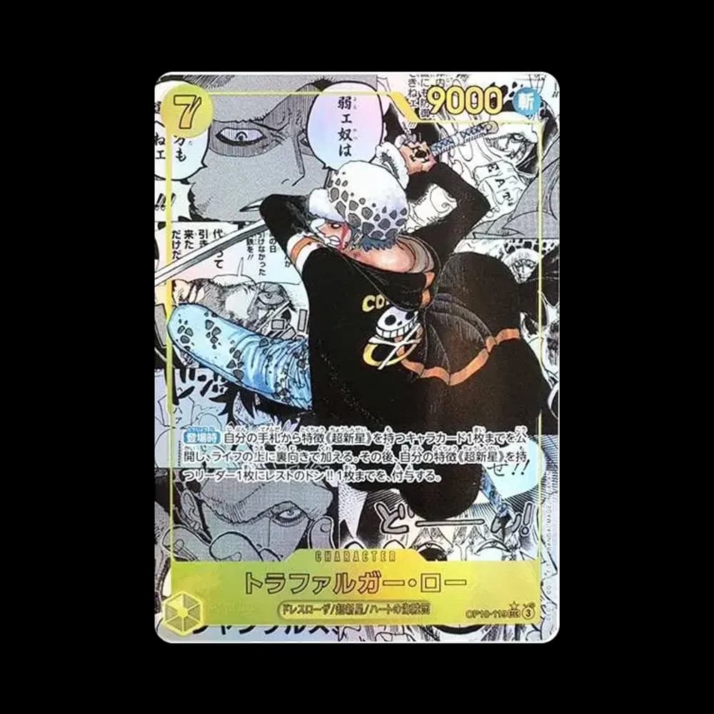 Trafalgar Law SEC-SP (Comic Parallel) [OP10-119](Booster Pack "Royal Blood")