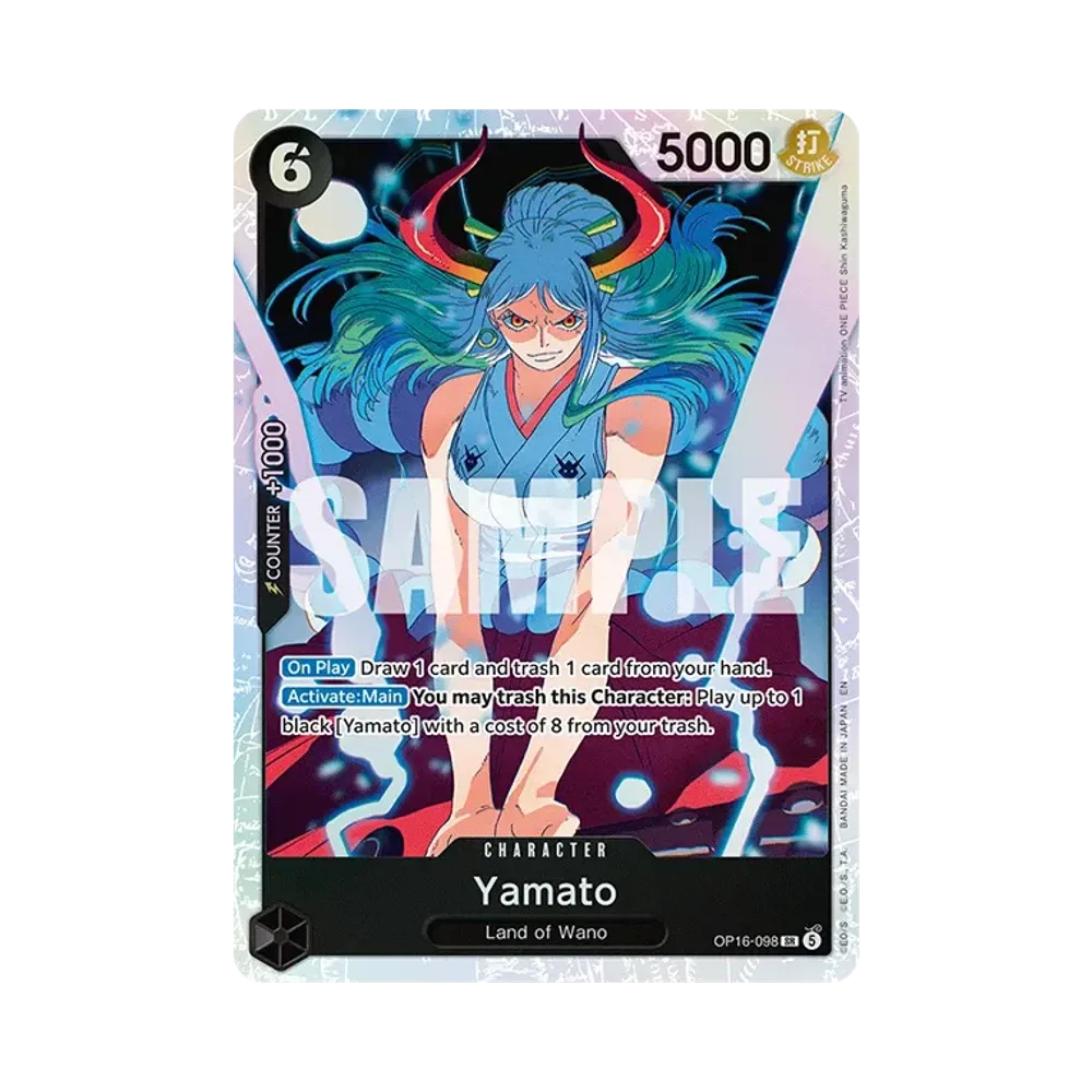 Yamato SR [OP16-098][EN](Booster Pack "THE TIME OF BATTLE")