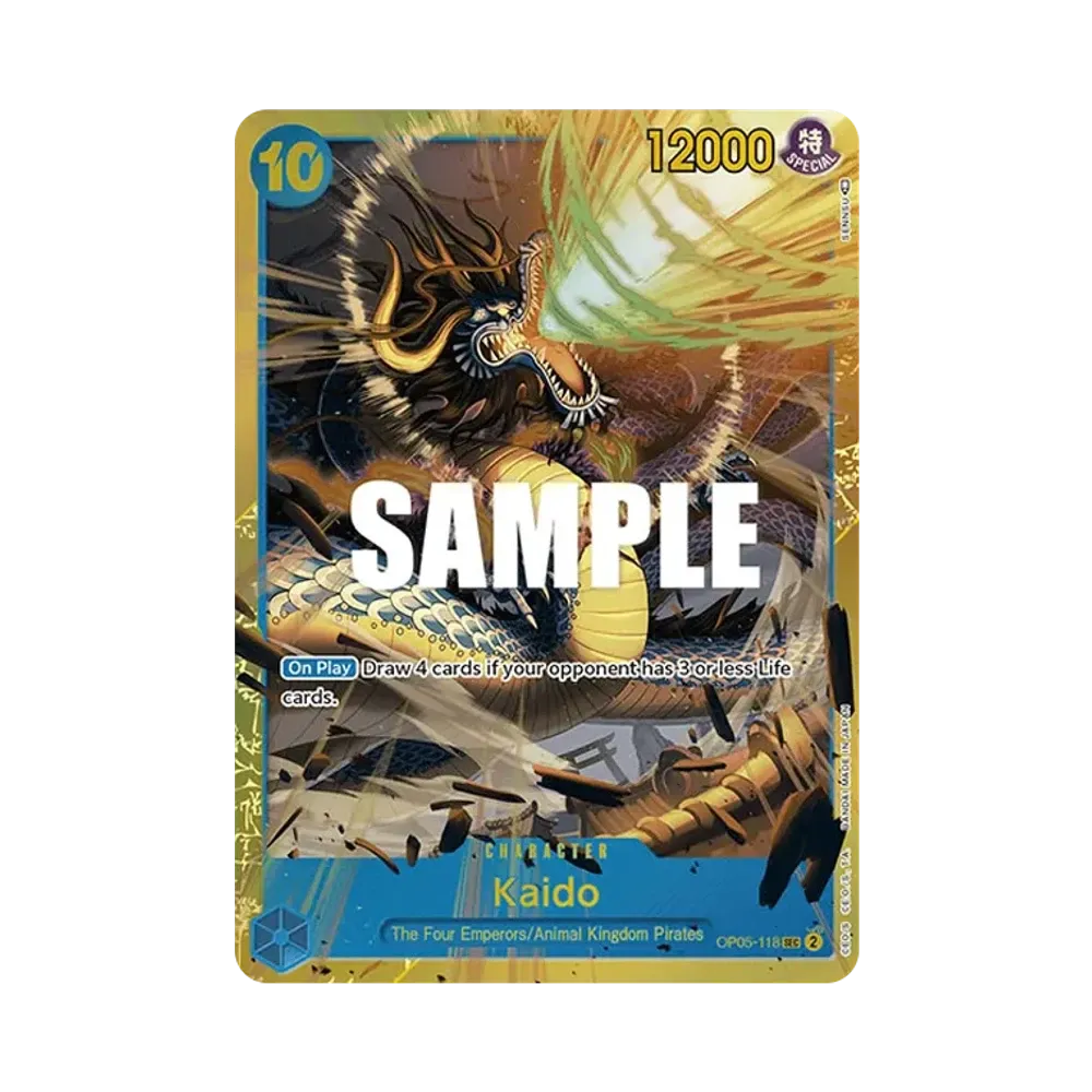 Kaido SEC [OP05-118] [EN](Booster Pack "Awakening Of The New Era")