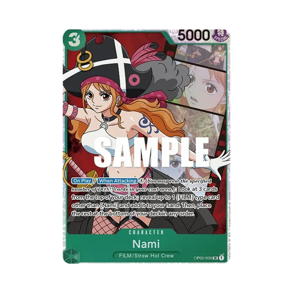 Nami SR [OP02-036] [EN](Booster Pack "Paramount War")