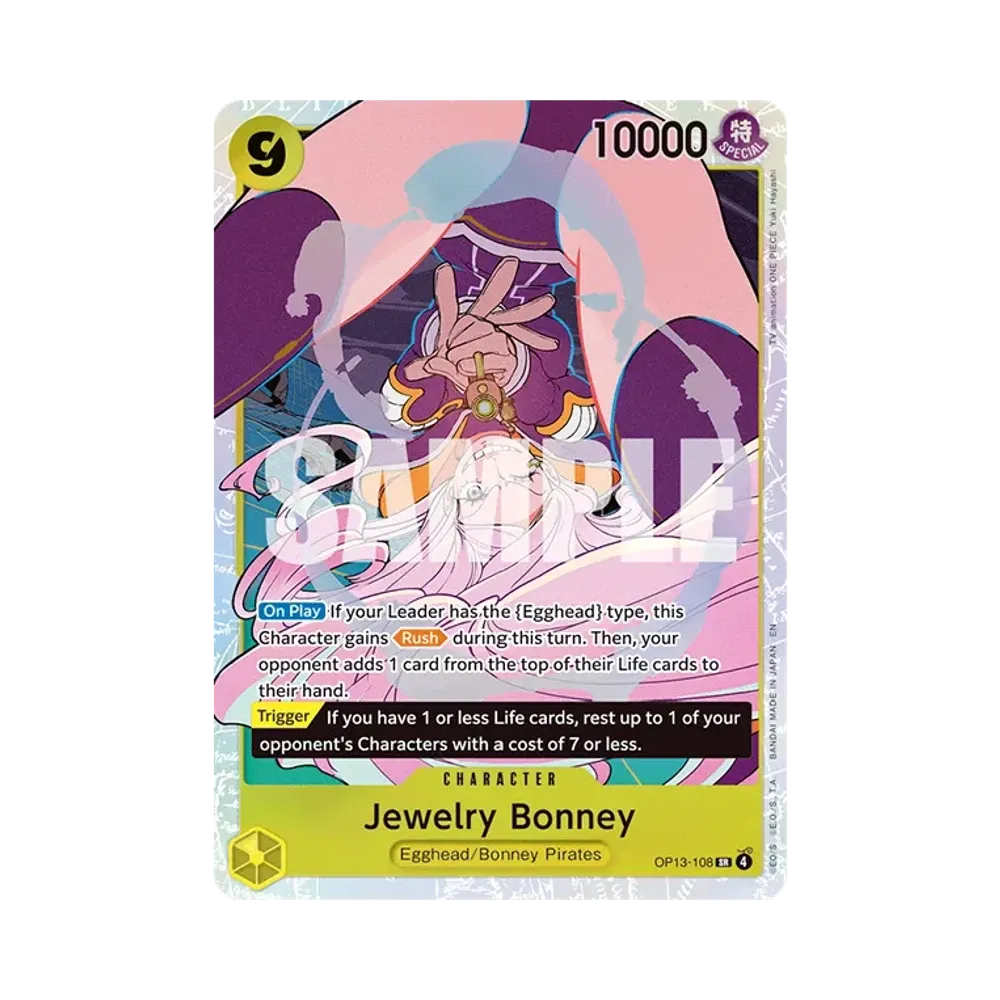 Jewelry Bonney SR [OP13-108] [EN](Booster Pack "CARRYING ON HIS WILL")