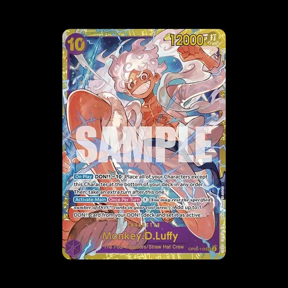 Monkey.D.Luffy SEC [OP05-119] [EN](Premium Booster "ONE PIECE CARD THE BEST")