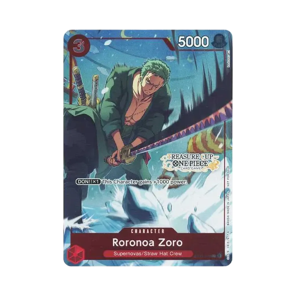 Roronoa Zoro SR [ST01-013] [EN](Treasure Cup Top 8)