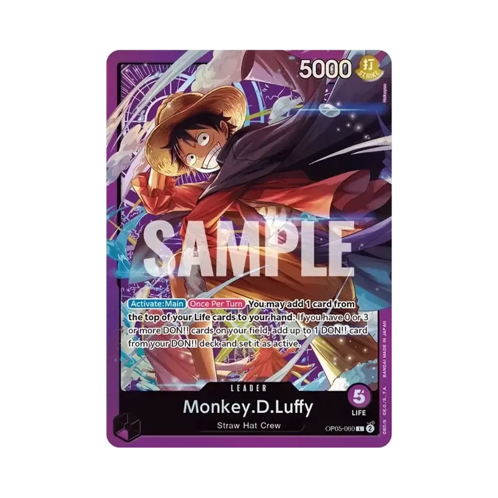 Monkey.D.Luffy L [OP05-060] [EN](Promotional Card "SOUND LOADER Volume.1")