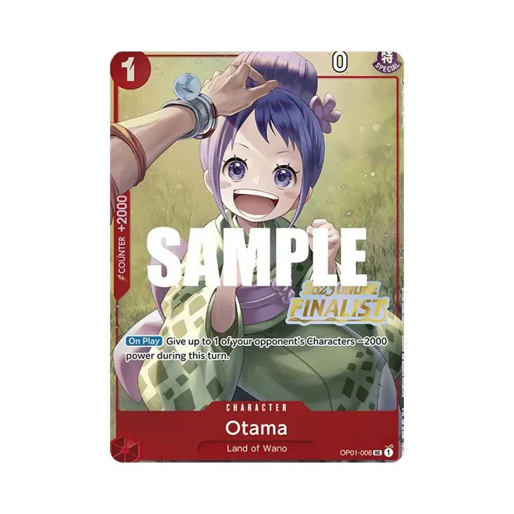 Otama UC [OP01-006] [EN](Promotional Card "Online Regional 2023 Finalist Card Set Vol.2")