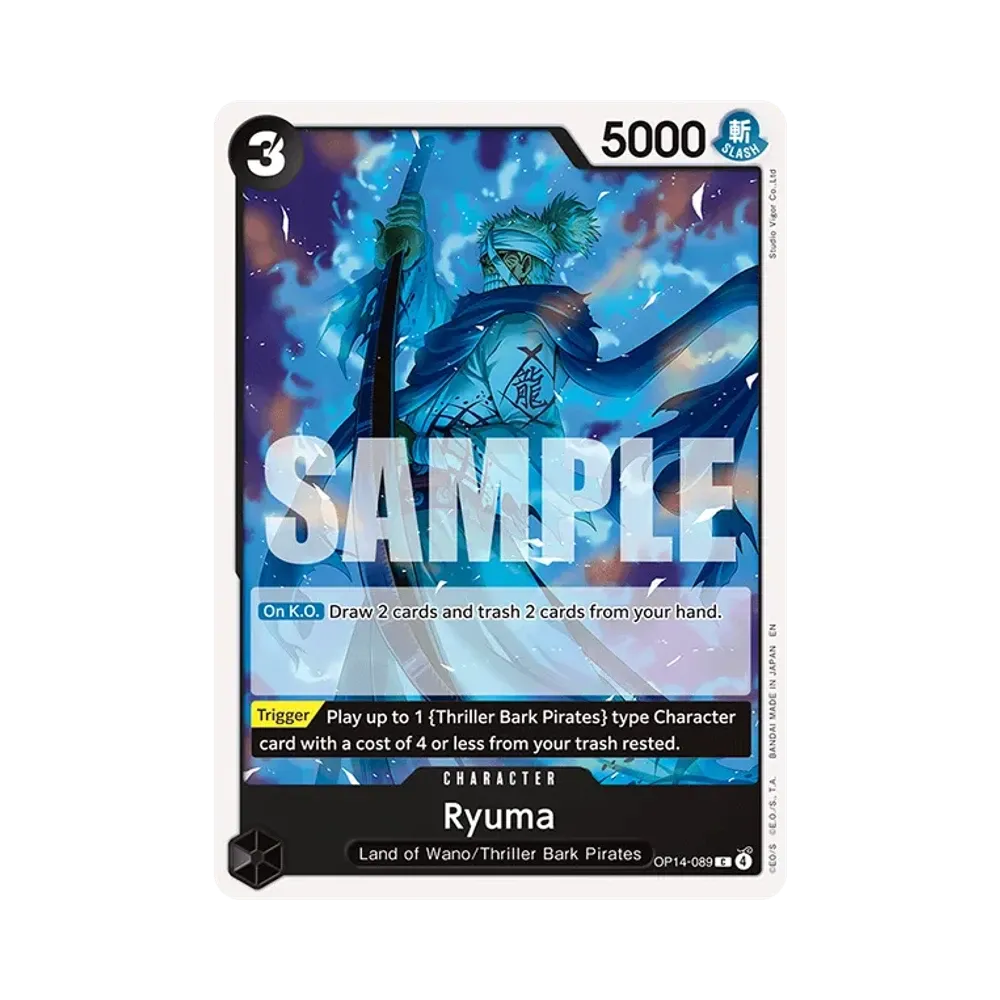Ryuma C [OP14-089] [EN] (Booster Pack "THE AZURE SEA'S SEVEN")