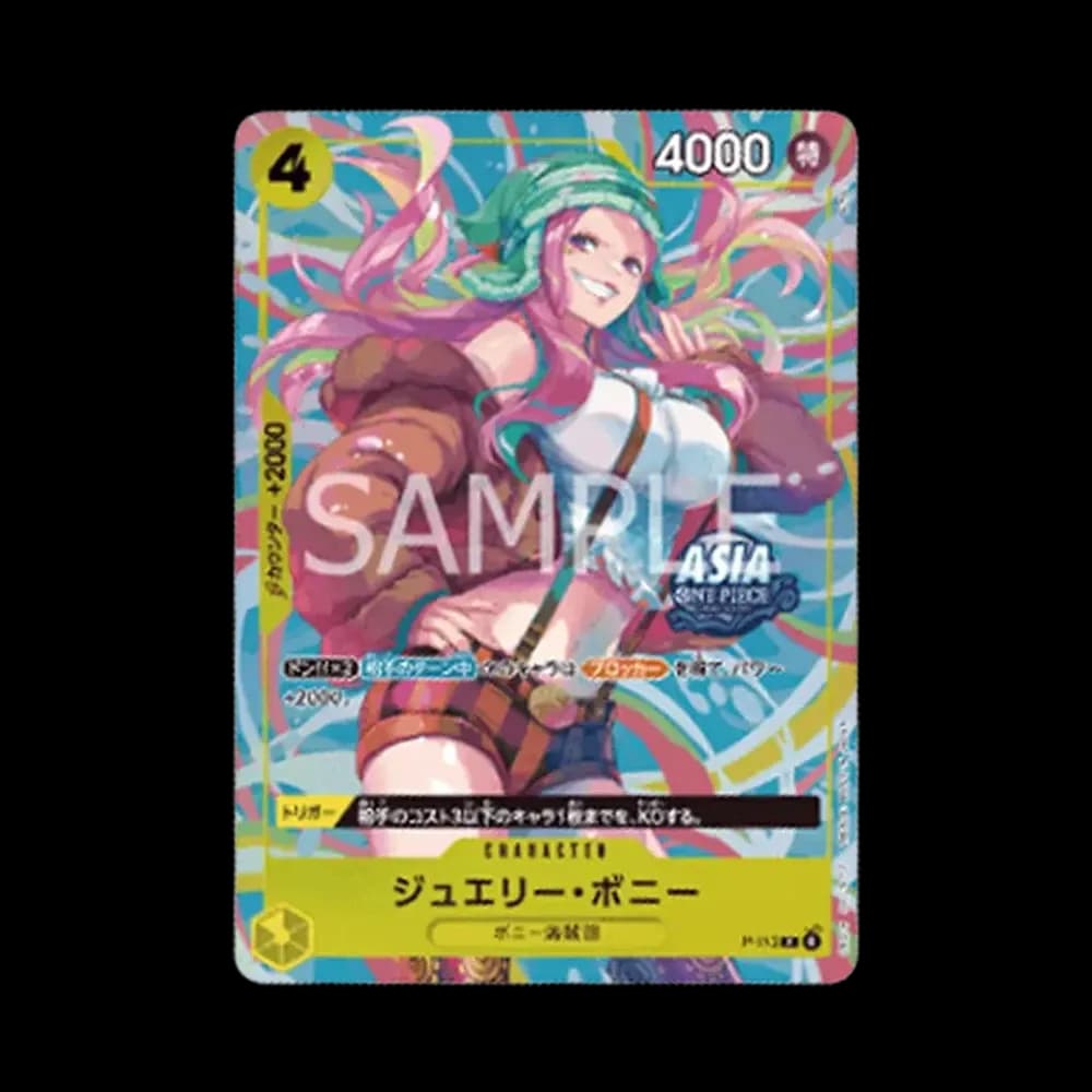 Jewelry Bonney P [P-113] [Aisa ver.](Promotional Card "Mini-tin Pack Set vol.2")