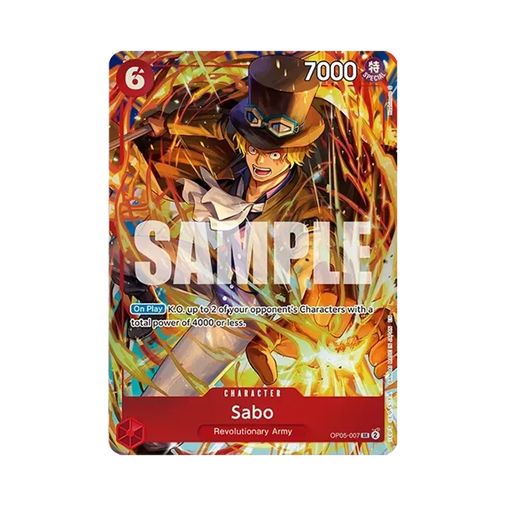 Sabo SR [OP05-007] [EN] ("Illustration Box Vol.5")