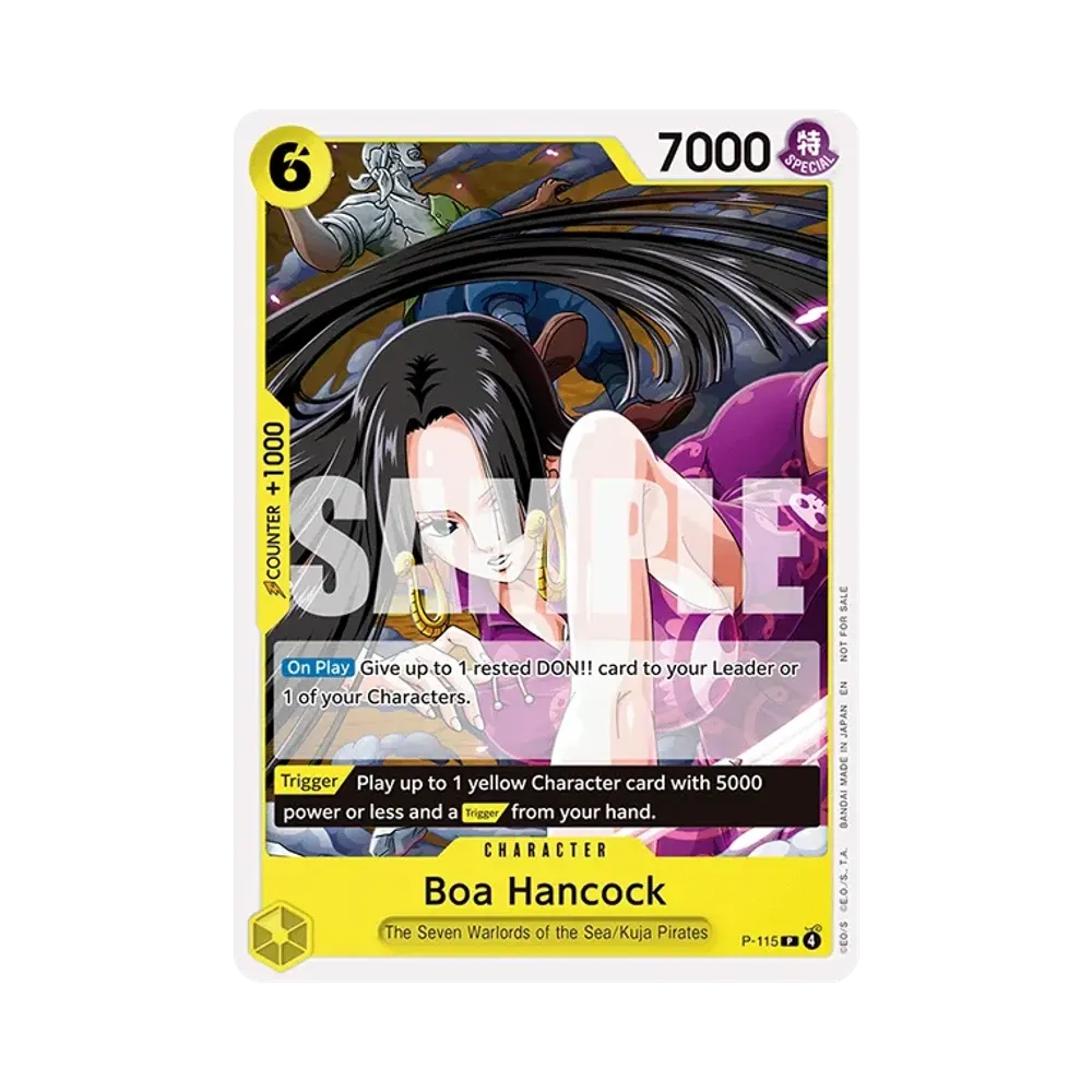 Boa Hancock P :Participation Prize [P-115][EN](Promotional Card "OP15-EB04 Release Event")
