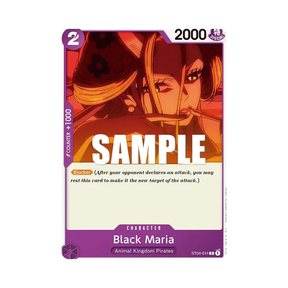 Black Maria C [ST04-011] [EN](Start Deck "Animal Kingdom Pirates")