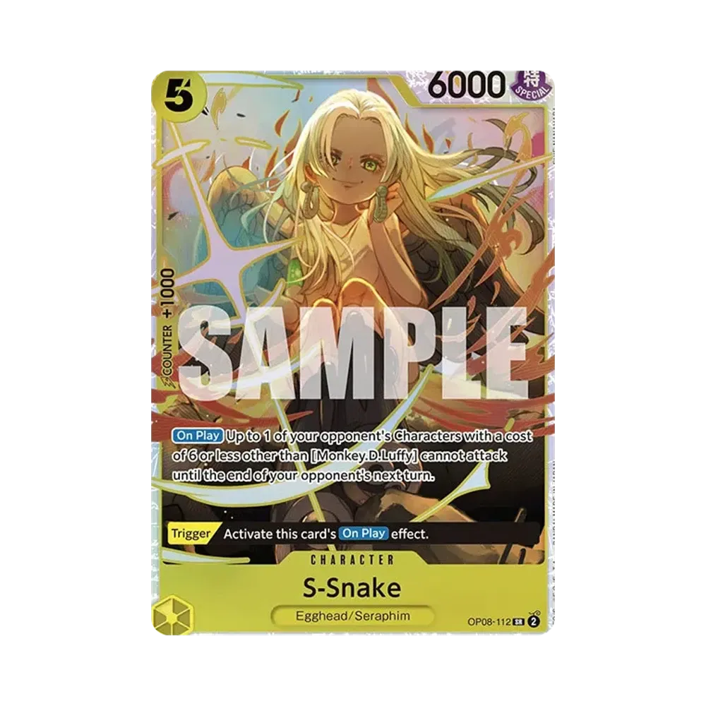 S-Snake SR [OP08-112] [EN](Booster Pack "Two Legends")