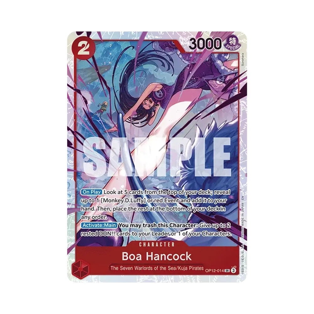 Boa Hancock SR [OP12-014] [EN](Booster Pack "LEGACY OF THE MASTER")