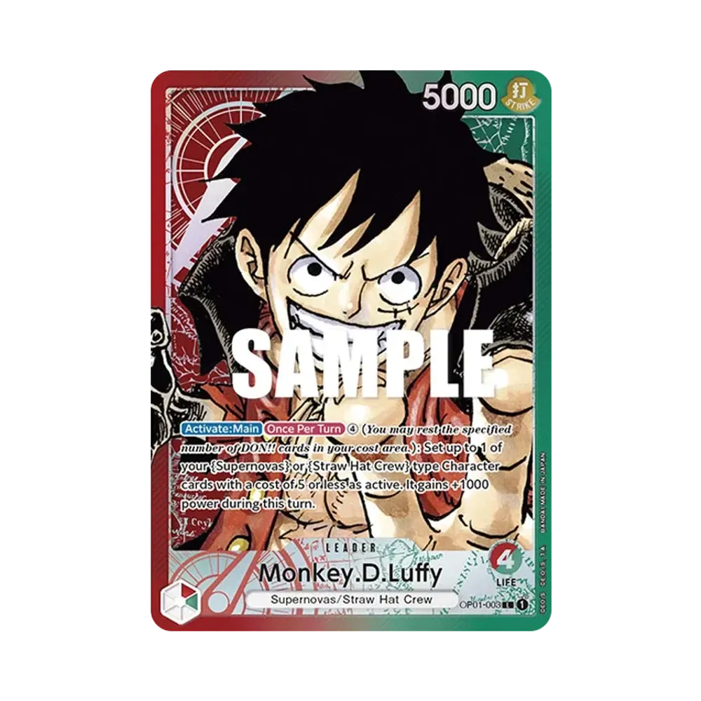 Monkey.D.Luffy L-P [OP01-003] [EN](Booster Pack "ROMANCE DAWN")