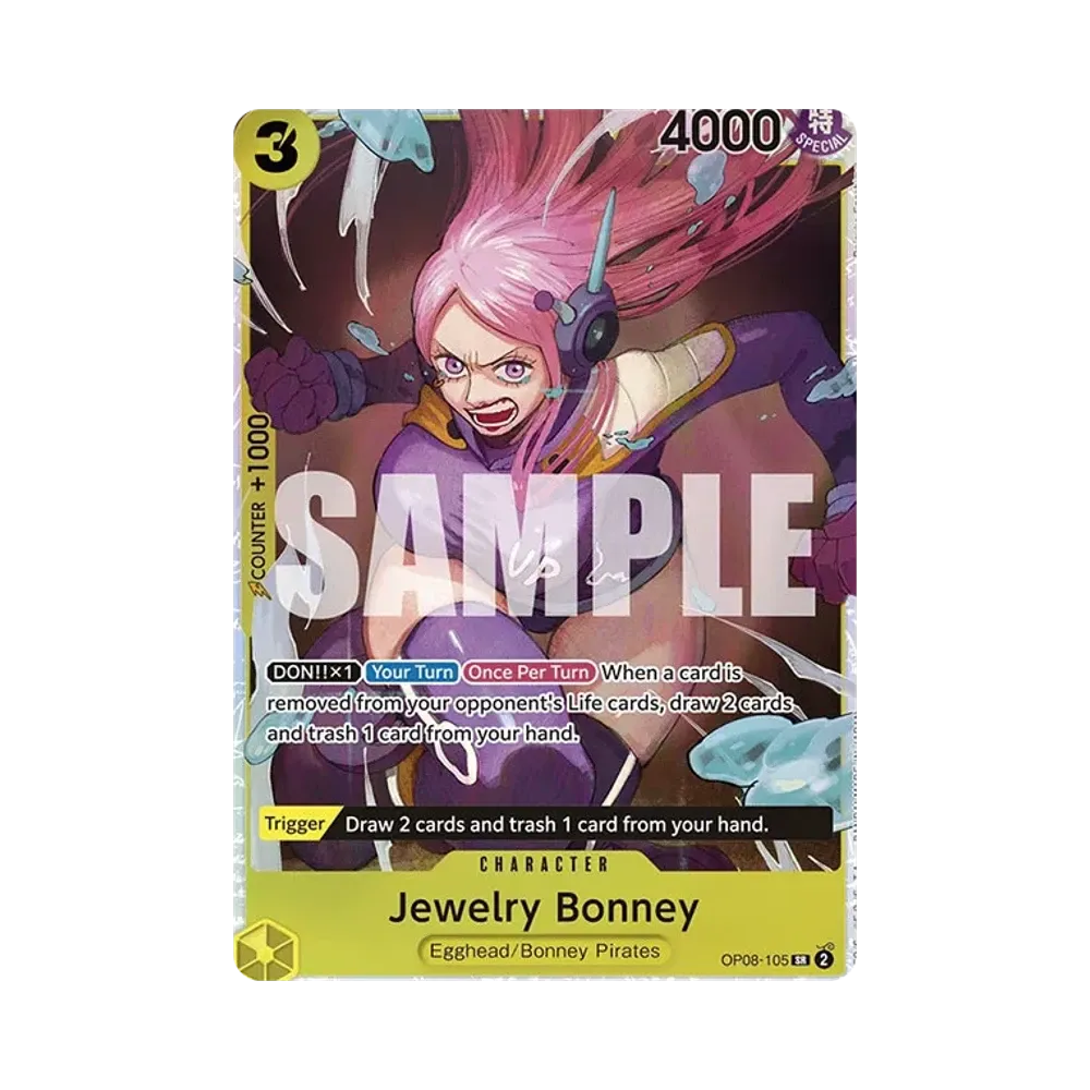 Jewelry Bonney SR [OP08-105] [EN](Booster Pack "Two Legends")