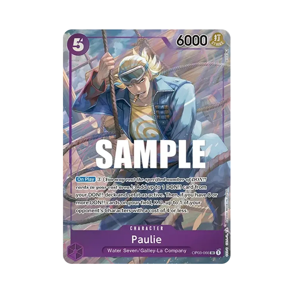 Paulie SR-P [OP03-066] [EN](Booster Pack "Pillars Of Strength")
