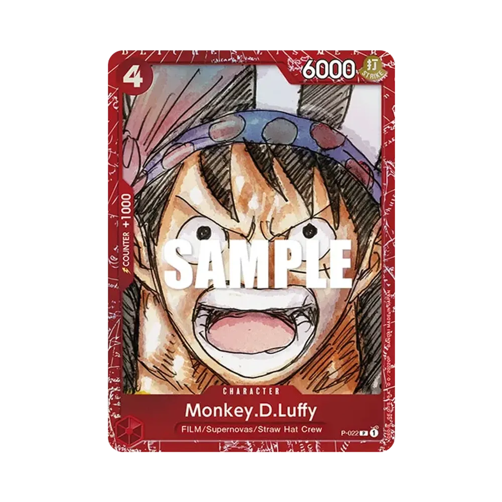 Monkey.D.Luffy P [P-022] [EN](Premium Card Collection "FILM RED Edition")