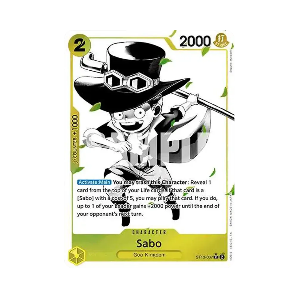 Sabo C-P [ST13-007] [EN](Ultra DecK "The Three Brothers")