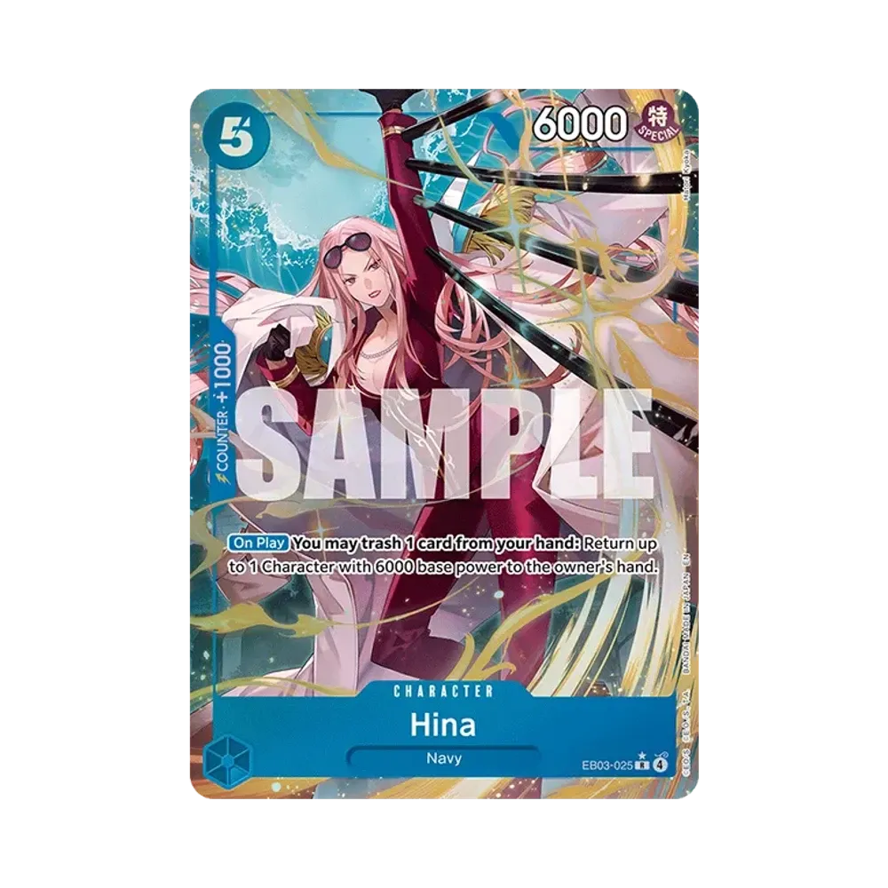 Hina R-P [EB03-025][EN] (Extra Booster "HEROINES EDITION")
