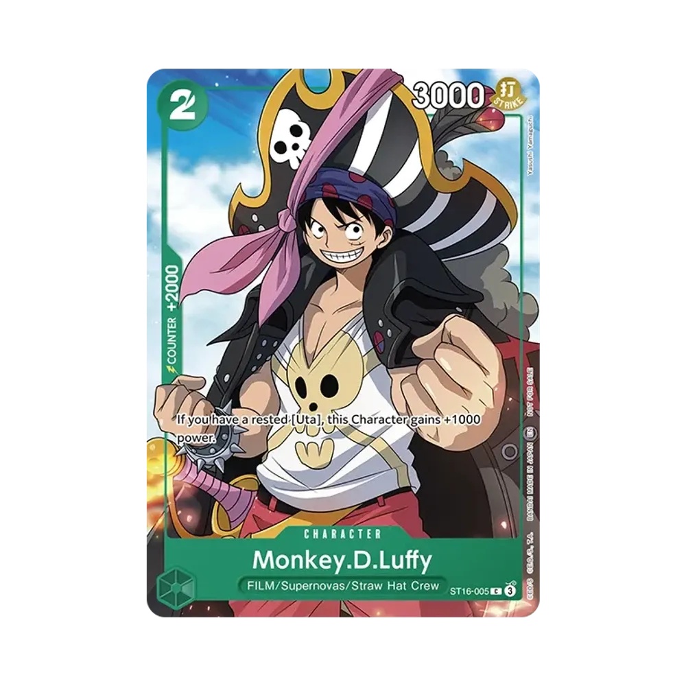 Monkey.D.Luffy C [ST16-005][EN](Promotional Card "Welcome Pack Vol.2")