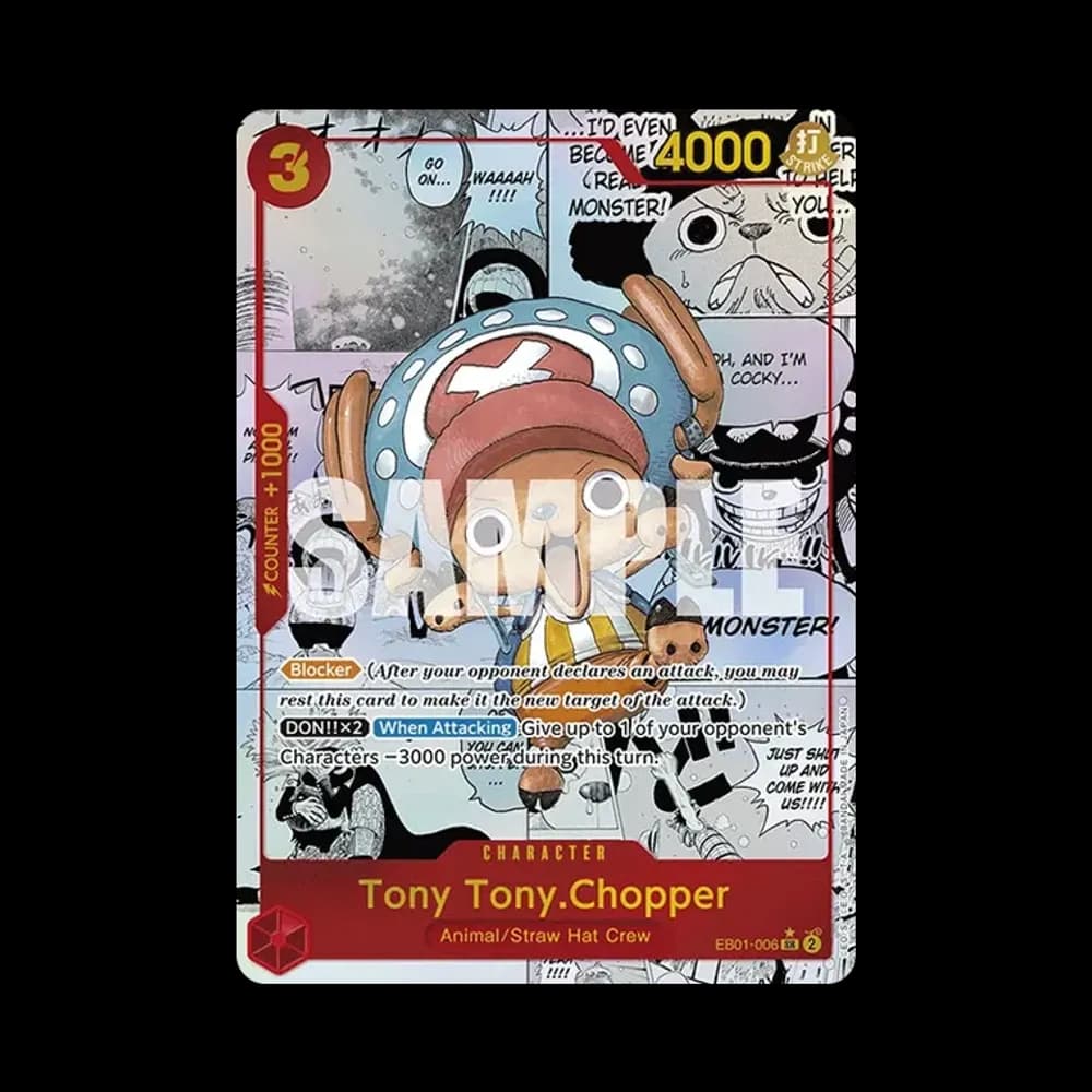 Tony Tony.Chopper SR-SP (Comic Parallel) [EB01-006] [EN](Premium Booster "ONE PIECE CARD THE BEST")