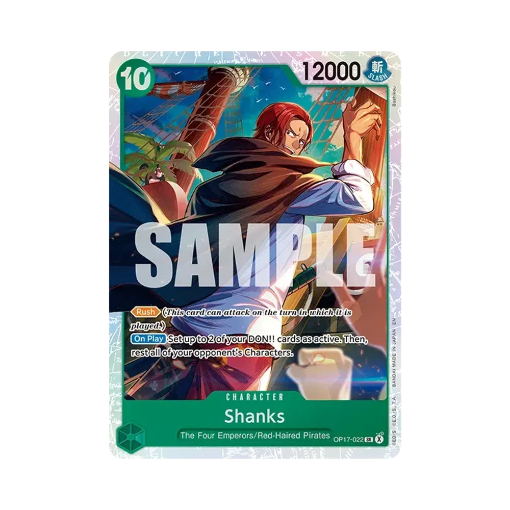 Shanks SR [OP17-022][EN](Booster Pack "THE WORLD’S STRONGEST WARRIORS")