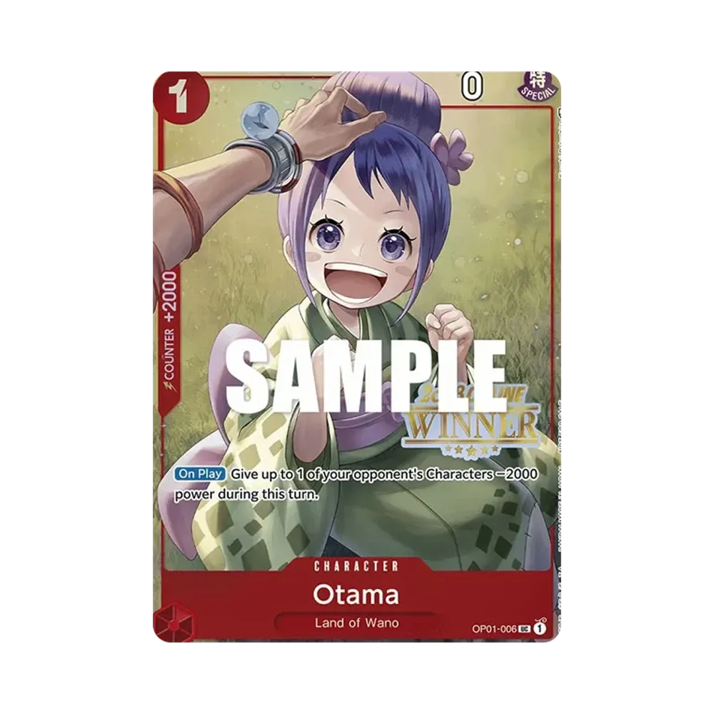 Otama UC [OP01-006] [EN](Promotional Card "Online Regional 2023 Champion Card Set Vol.2")