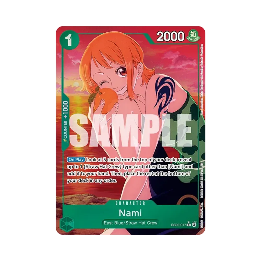 Nami R-P [EB02-017] [EN](Extra Booster "Anime 25th Collection")