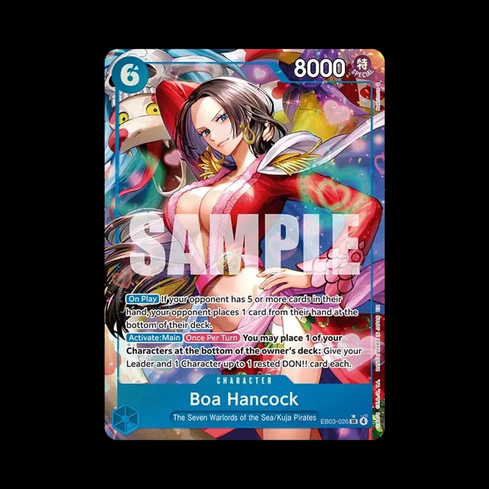 Boa Hancock SR-P [EB03-026][EN] (Extra Booster "HEROINES EDITION")
