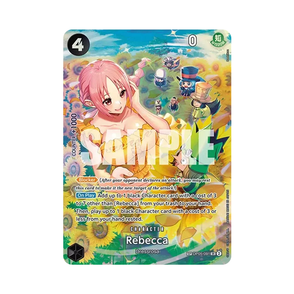 Rebecca SR-SPC [OP05-091] [EN](Booster Pack "Wings Of The Captain")