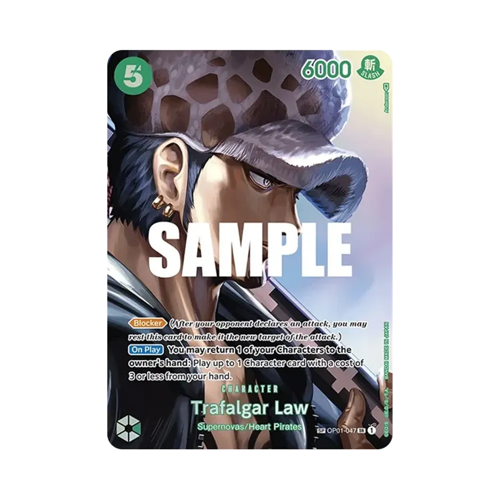 Trafalgar Law SR-SPC [OP01-047] [EN](Booster Pack "Kingdoms Of Intrigue")