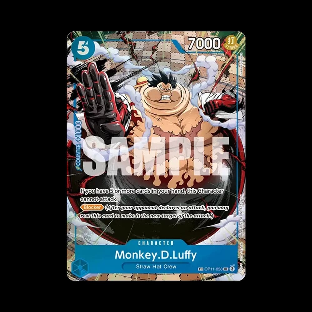 Monkey.D.Luffy UC-TR [OP11-058] [EN](Booster Pack "CARRYING ON HIS WILL")