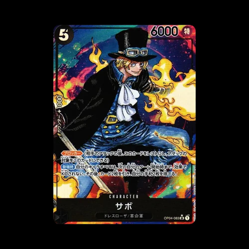 Sabo SR-P [OP04-083] (Booster Pack The Kingdom Of Conspiracy)