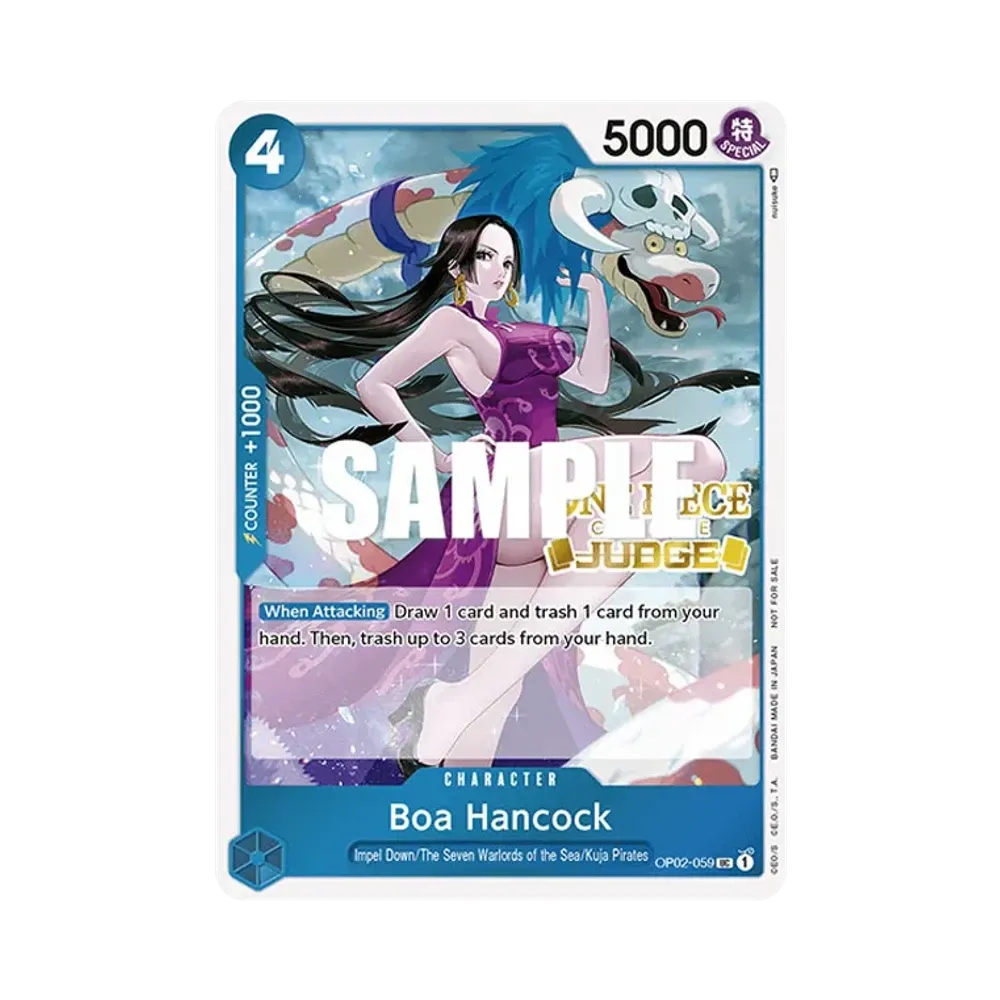 Boa Hancock UC [OP02-059] [EN](Promotional Card "Judge Pack Vol. 1")