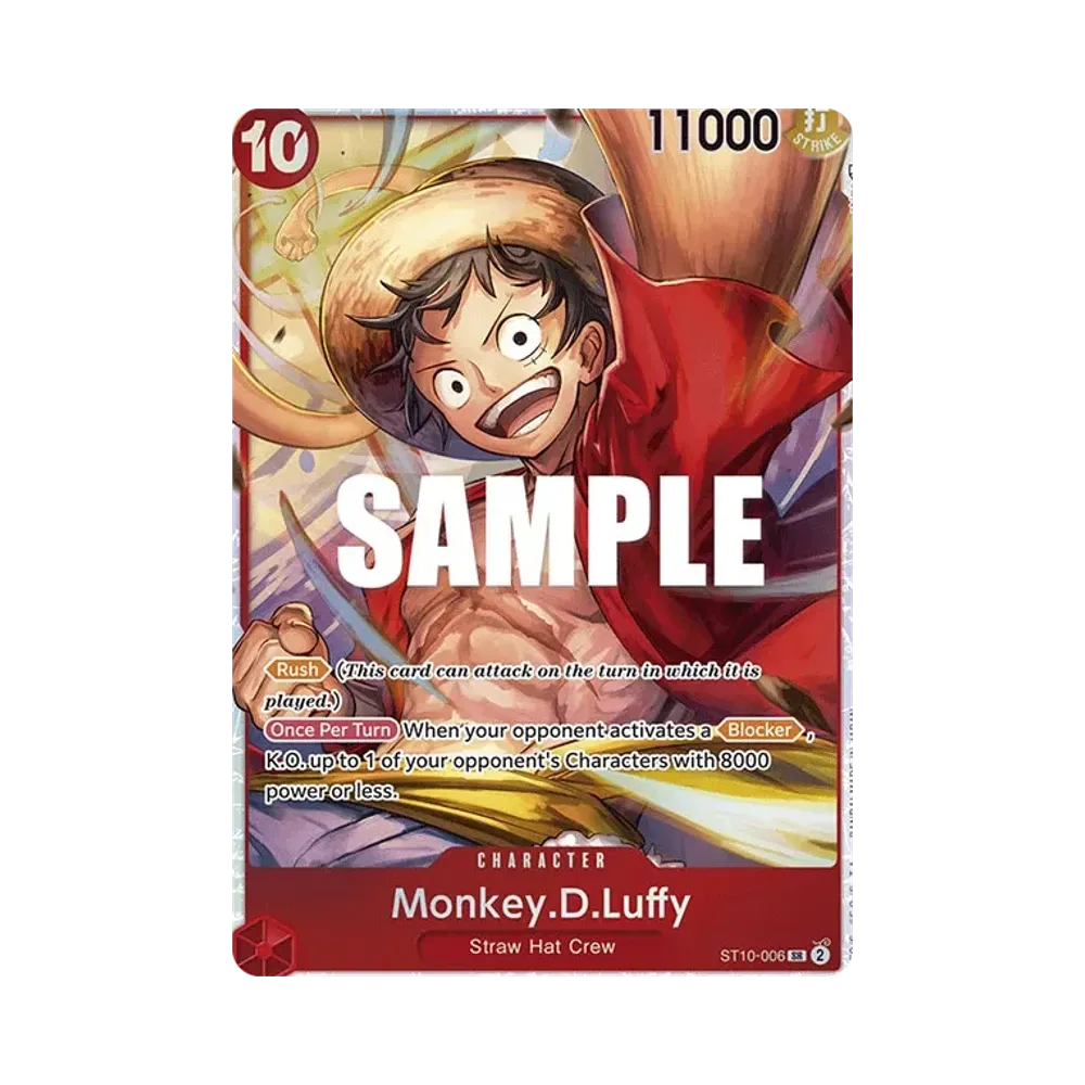 Monkey.D.Luffy SR [ST10-006] [EN](Ultra DecK "The Three Captains")