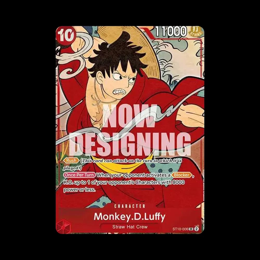 Monkey.D.Luff SR [ST10-006] [EN](1st Anniversary Set)
