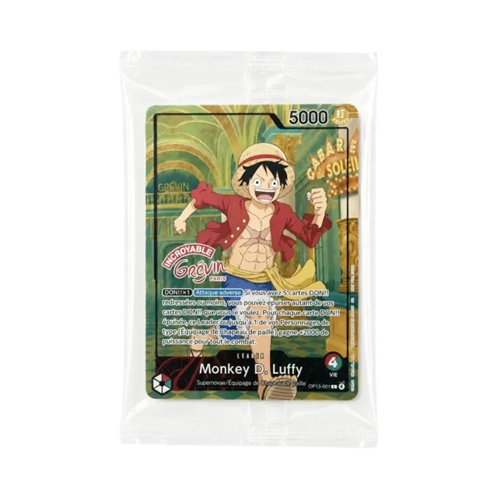 Monkey.D.Luffy L [OP13-001][FR](Promotional Card "ONE PIECE × Musée Grévin Paris")