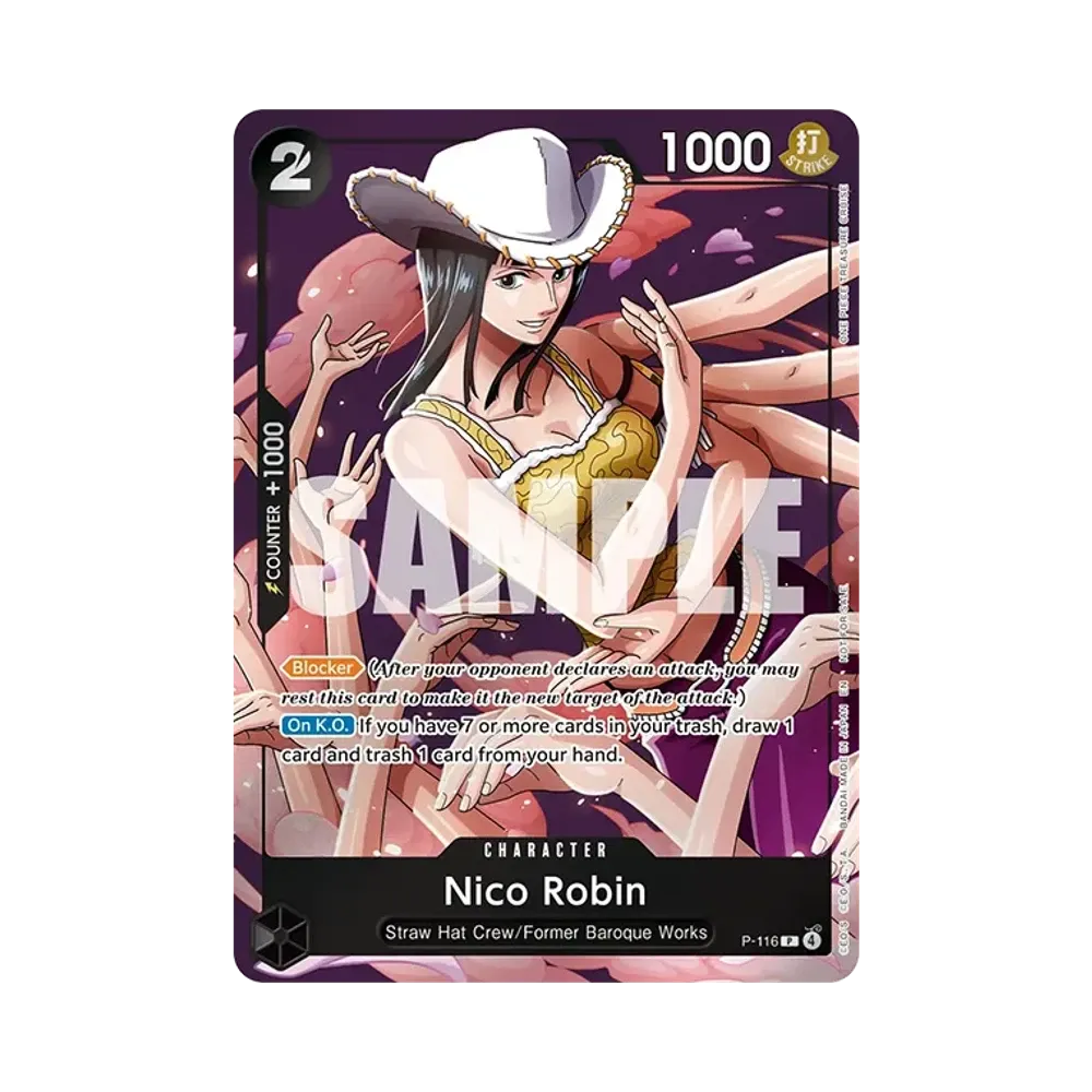 Nico Robin P [P-116][EN](Promotional Card "Event Pack Vol.9")