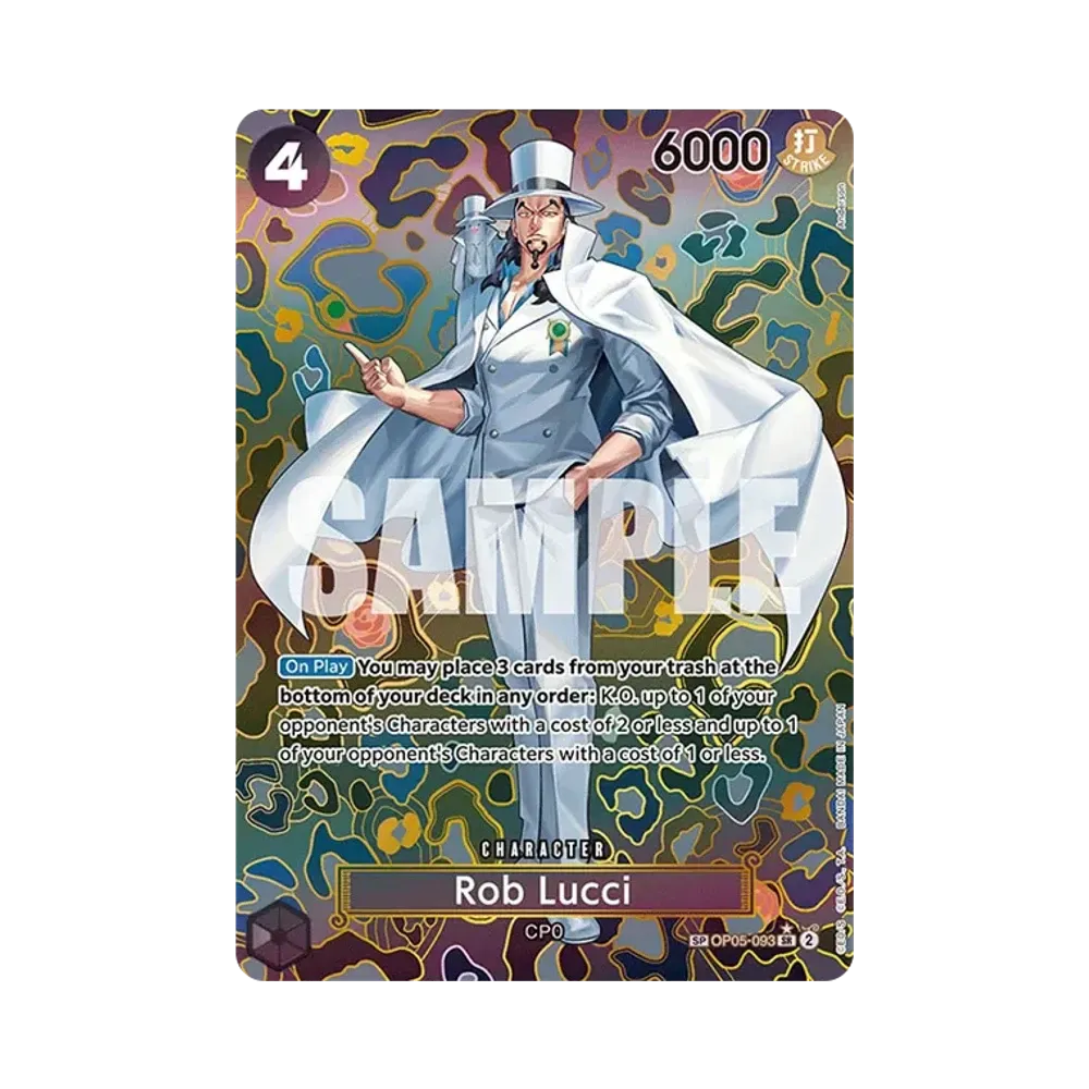 Rob Lucci SR-SPC [OP05-093] [EN](Booster Pack "Emperors in the New World")