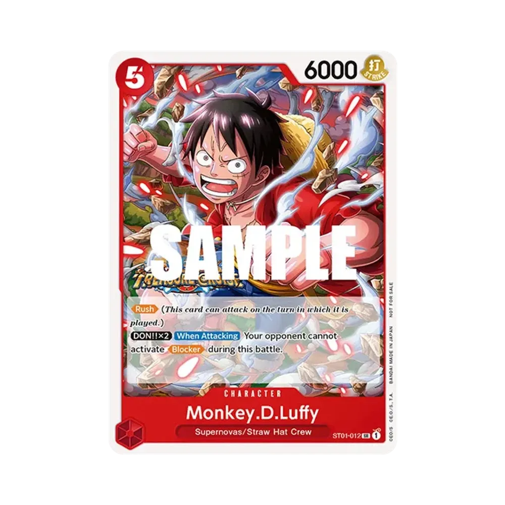 Monkey.D.Luffy SR [ST01-012] [EN](Promotional Card "Tournament Pack Vol.5")